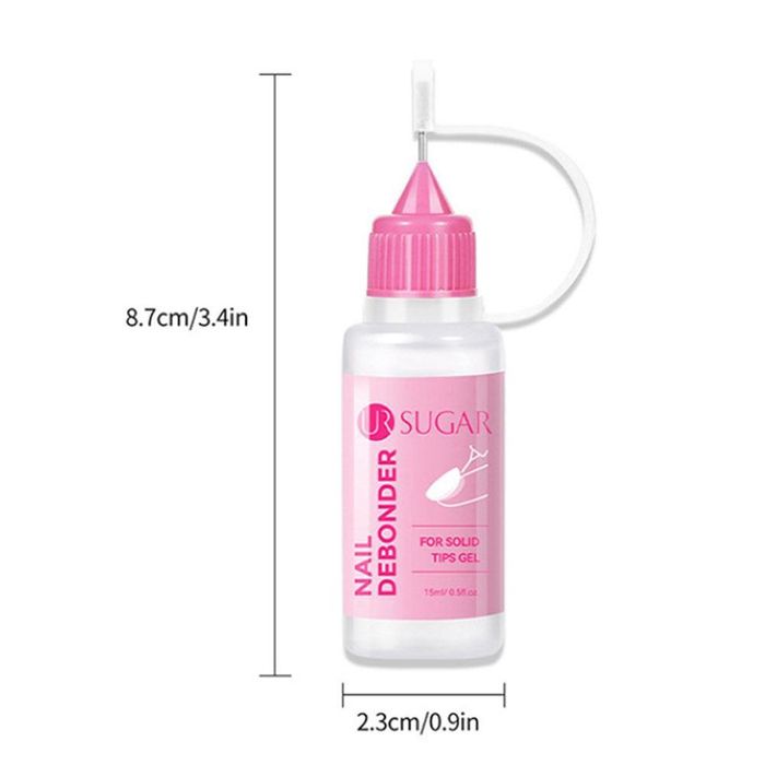 Рідина для зняття накладних нігтів UR SUGAR 15 мл нова