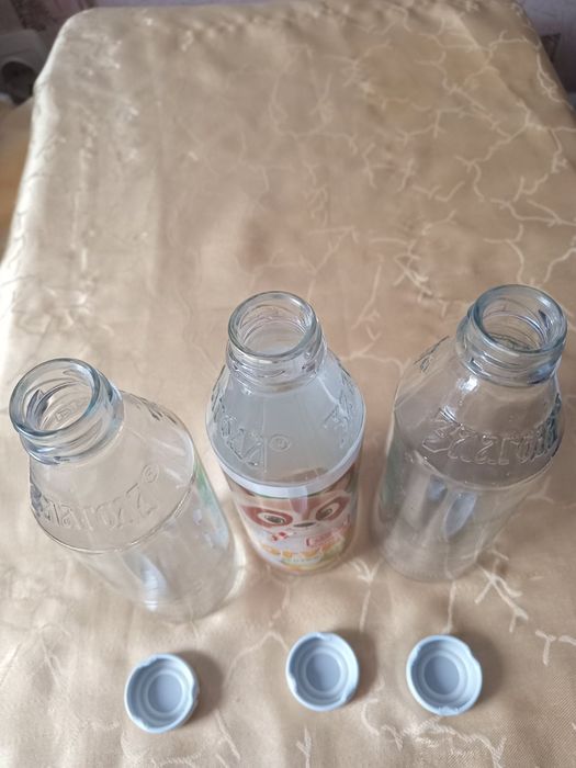 Бутылочки  стекло, Крышка закручивается. Обмен