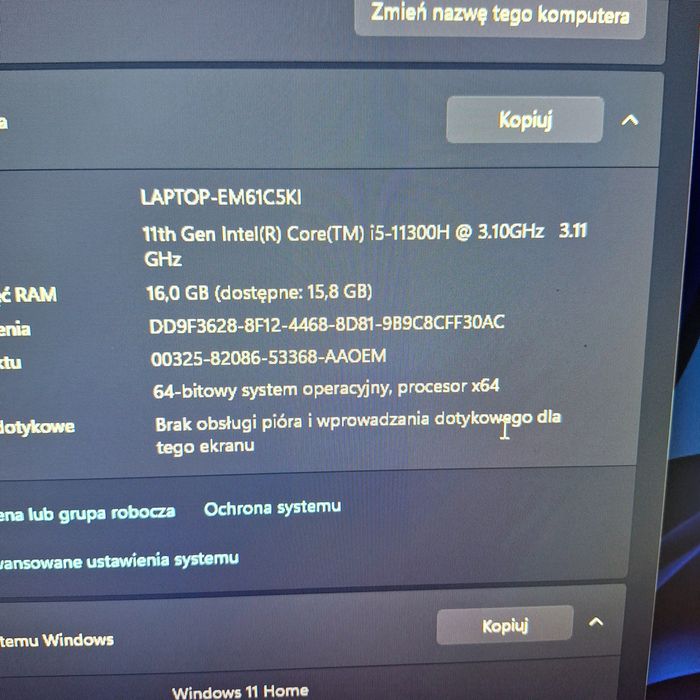 Laptop gaming Acer Nitro 5