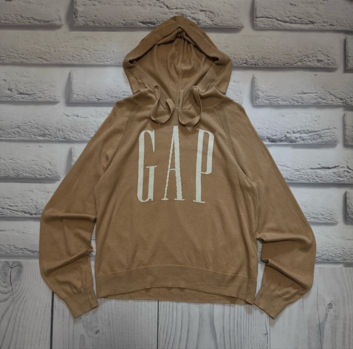 Худі gap коричневий розмір s з капюшоном