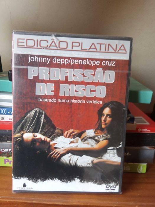 Profissão de risco-  edição de platina.Original.Selo igac.Selado,