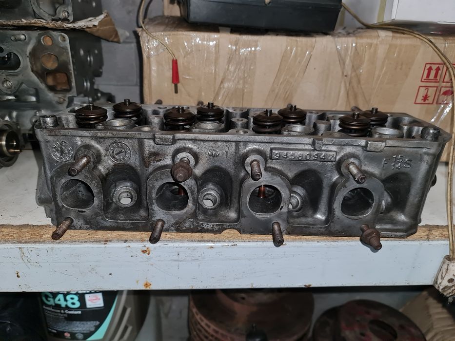 Гбц головка блока цилиндров распредвал daewoo lanos 1.5