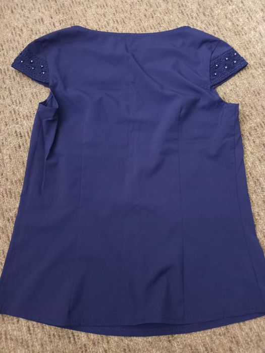 Блузка жіноча, темно-синя
