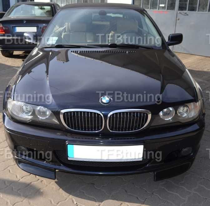 Dokładki flaps splittery BMW E46 Mpakiet ver 1 TFB TUNING