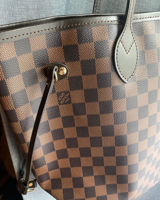 Louis Vuitton Neverfull premium quality skóra naturalna