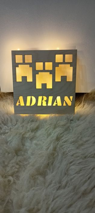 Lampki imienne led