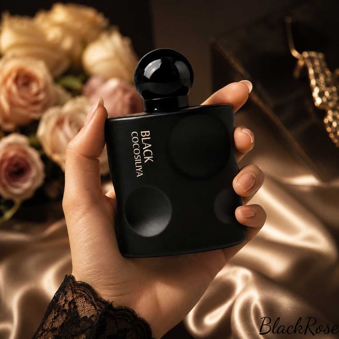Perfumy Damskie BlackRose Black Seduction 50 ml Gruszka Kawa Wanilia Jaśmin