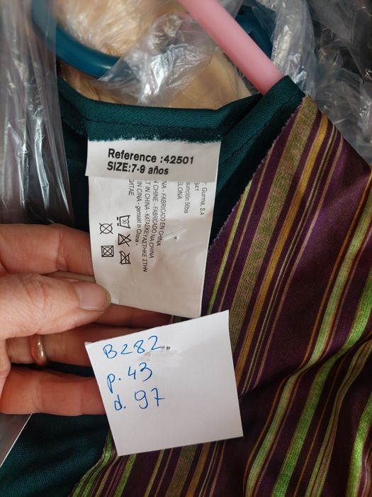 Strój przebranie pastuszek Święty Józef jasełka 122 134 cm. B282