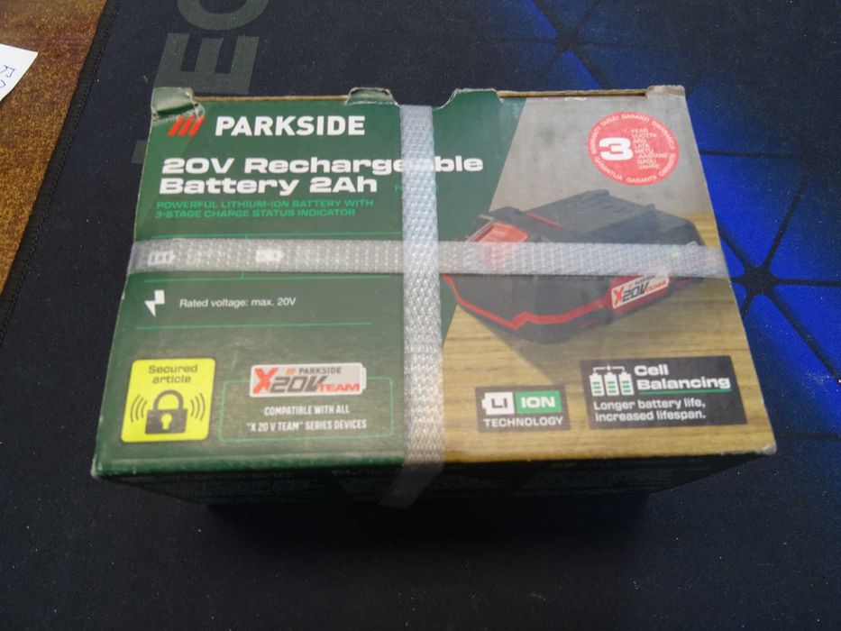/777/ Parkside bateria litowo-jonowa 20V 2Ah NOWE!