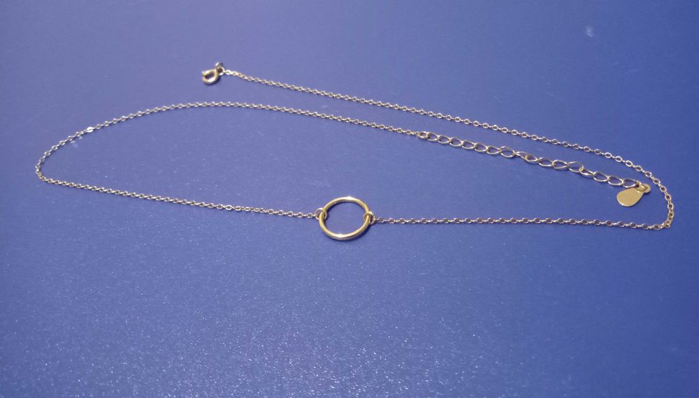 Срібне кольє без вставок