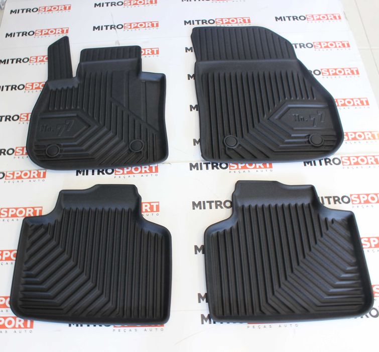 Jogo de 4 tapetes em borracha 3D para BMW X1 U11 2022 a 2027 ( artigo novo)