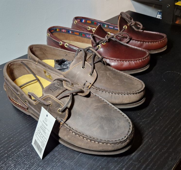 Sapatos novos de vela mocasines n 44 couro puro
Em couro de qualidade