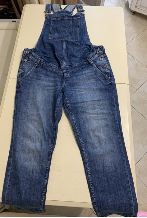 Комбензон комбенизон джинсовий для вагітних H&m 44 р XL
