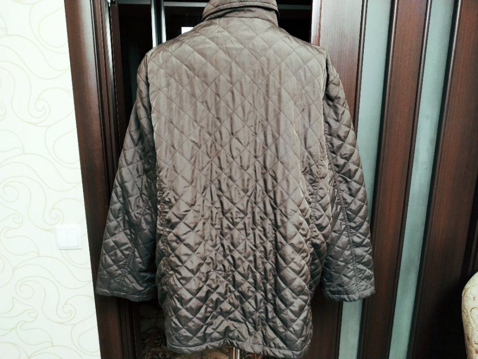 куртка стеганая на синтапоне 64-66 р-р ОБ 152 батал