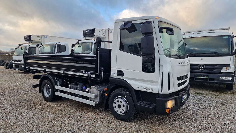 Iveco Eurocargo 120e18 Kiper Wywrot 4x2 Blokada trzy osoby  Klima Blokada mostu Jak Nowy 7000KG ładownosci!