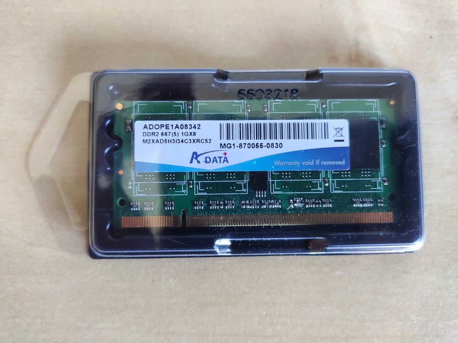 3x adata/Kingston/Samsung 1GB DDR2 667MHz (Memória de portátil, SO-DIMM)