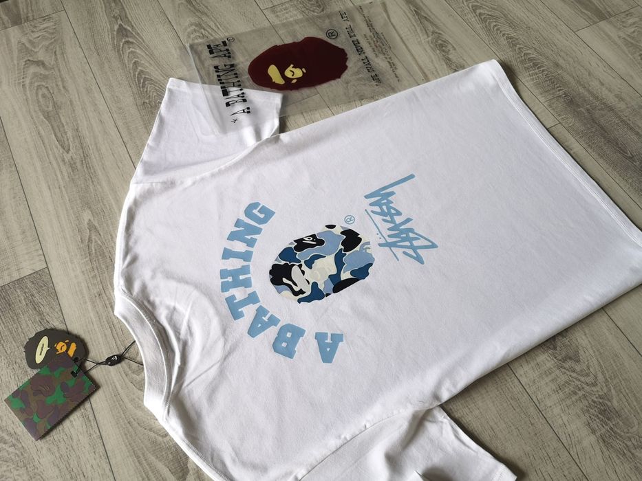 A bathing bape ape stussy