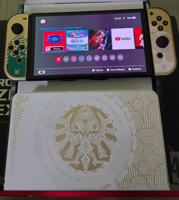 Jak nowe Nintendo Switch OLED The Legend of Zelda Tears of the Kingdom
