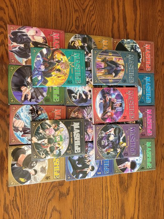 Manga Mashle tomy 1-17 zestaw