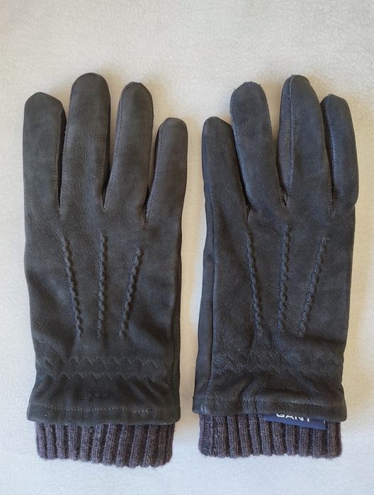 Luvas Gant em pele e lã [Novo]