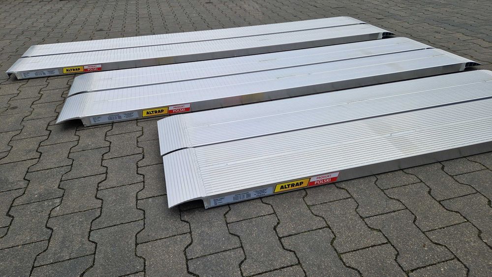 Najazdy aluminiowe ALTRAP - lawety , autolawety