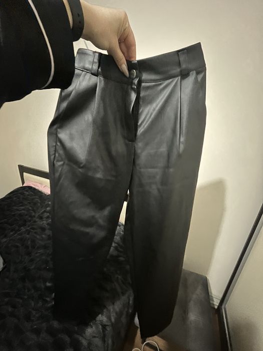 Брюки шкіряні