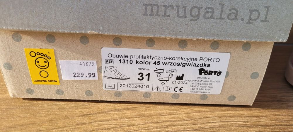 Sandały/Kapcie Mrugała