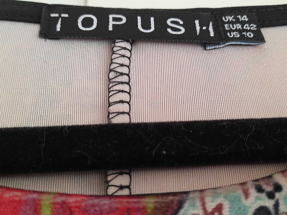 Vestido estampado TOPUSH