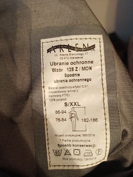 Spodnie Gore-Tex