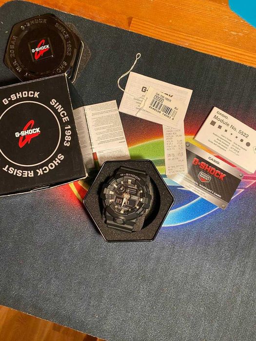 Casio G-Shock GA-700-1BER Full Set Stan Idealny