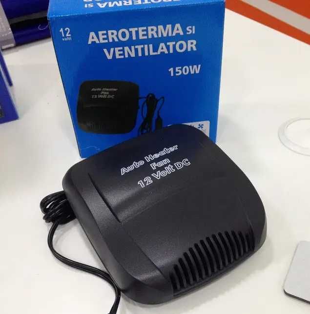Обігрівач салону Aeroterma si Ventilator 150W автомобильный вентилятор