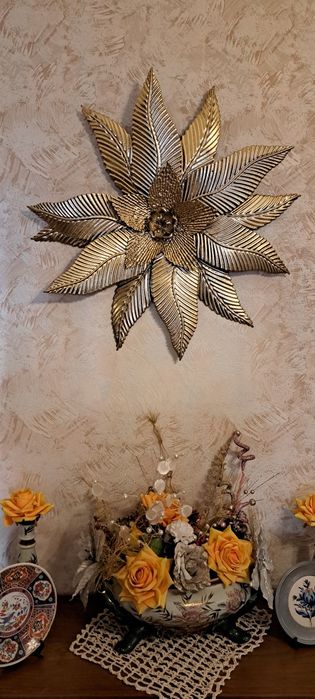 Flor de parede decorativa