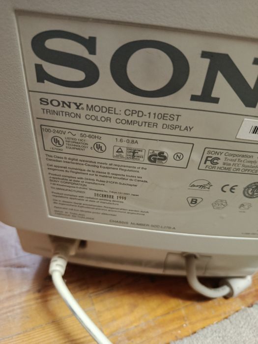 Монітор Sony CPD-110 EST раритет