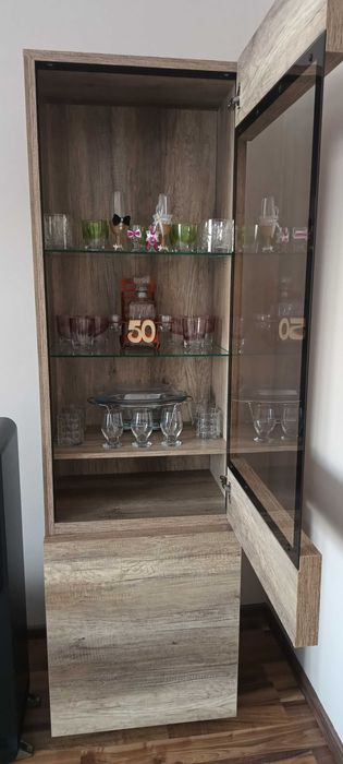 Witryny plus szafka rtv  Black Red White