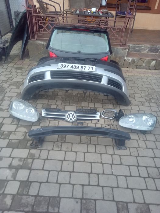 Бампер golf 5 хатчбек, kombi, golf plus