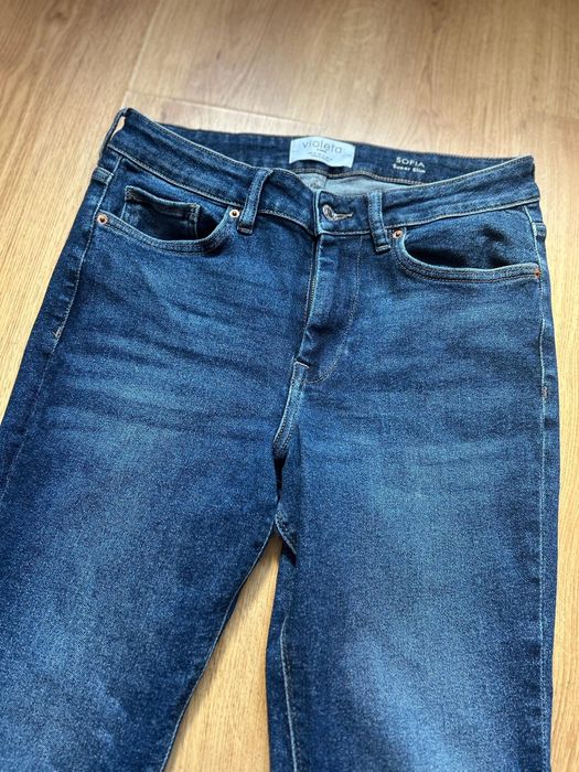 Jeansy damskie skinny high waist