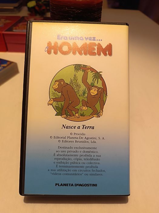 Era uma vez o Homem. N1 . Nasce a Terra. Filme VHS