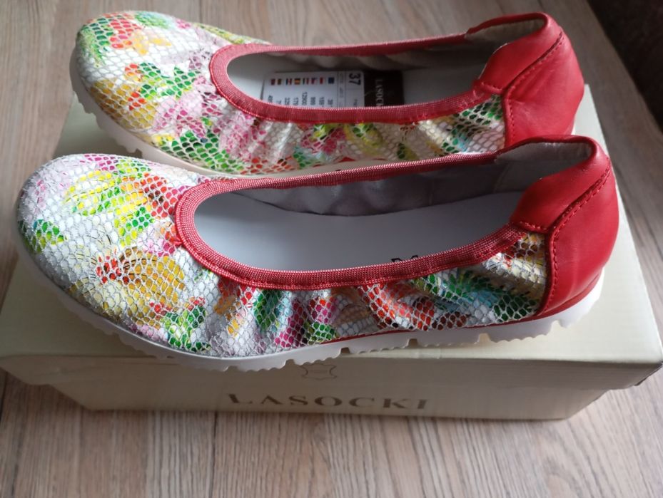 Buty damskie skóra naturalna Lasocki roz. 37 NOWE