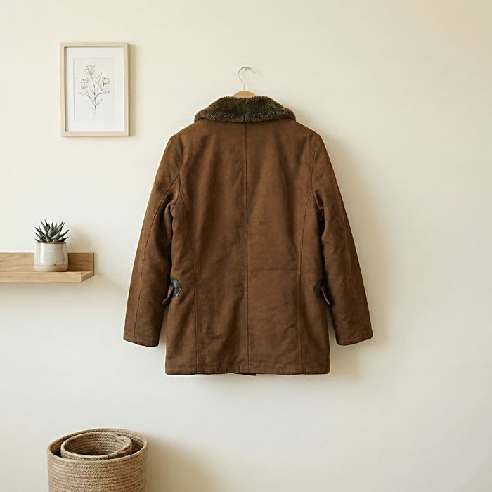 Płaszcz męski Marc O'Polo bosmanka vintage sherpa