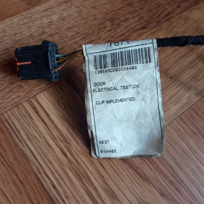 Проводка задней ляды