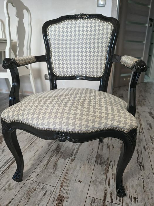 Krzesło fotel w stylu vintage