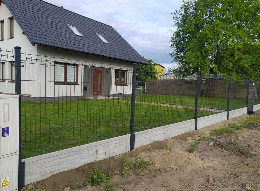 Ceownik metalowy do podmurówki ogrodzenie panelowe brama