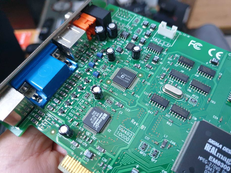 SIGMA DESIGNS REALmagic EM8300 53-000569-02 MPEG-2/DVD decoder pci karta