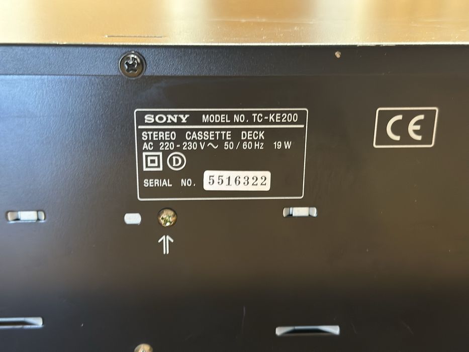 Sony Leitor de cassetes TC KE200