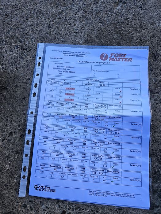 Пєзо форсунка БМВ BMW Е60 Е61 Е63 Е64 Е65 Е66 Е70 Е71 Е83 Е90 Е91 Е92