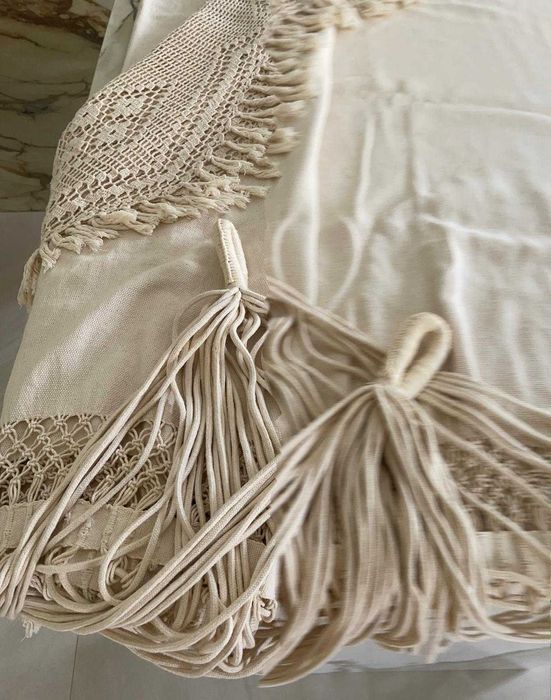 Cama de Baloiço 100% algodão - artesanal Brasil - 210 x 165