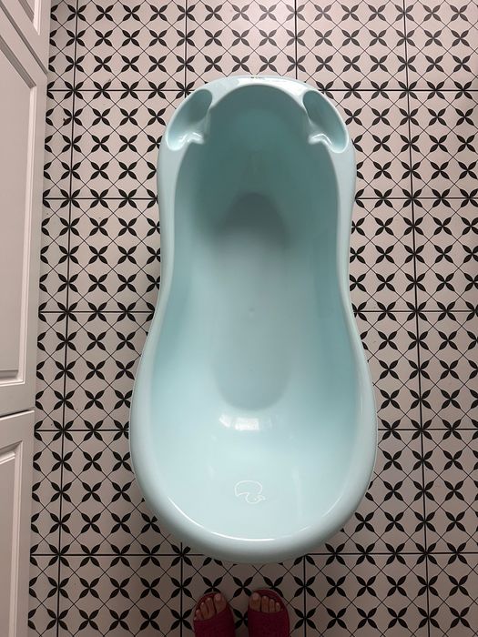 Wanienka dziecięca niebieska duża 102cm tega baby