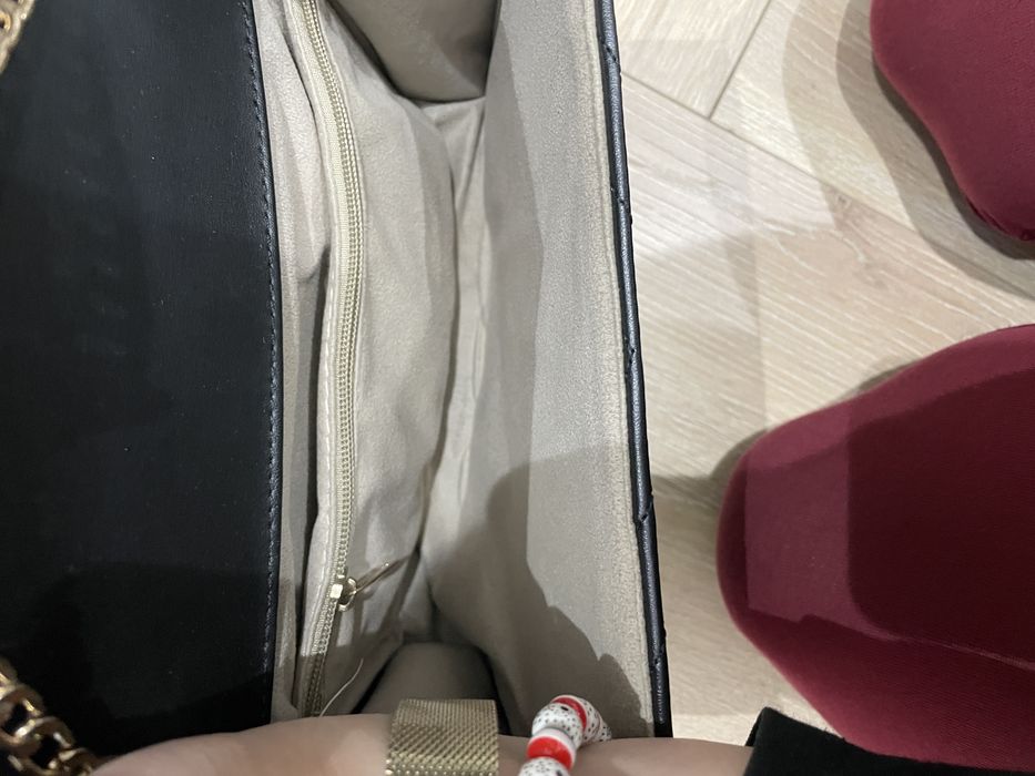 Torebka listonoszka czarna YSL