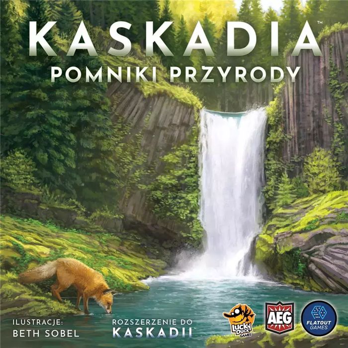 Kaskadia: Pomniki przyrody. Lucky Duck Games. Nowy Produkt