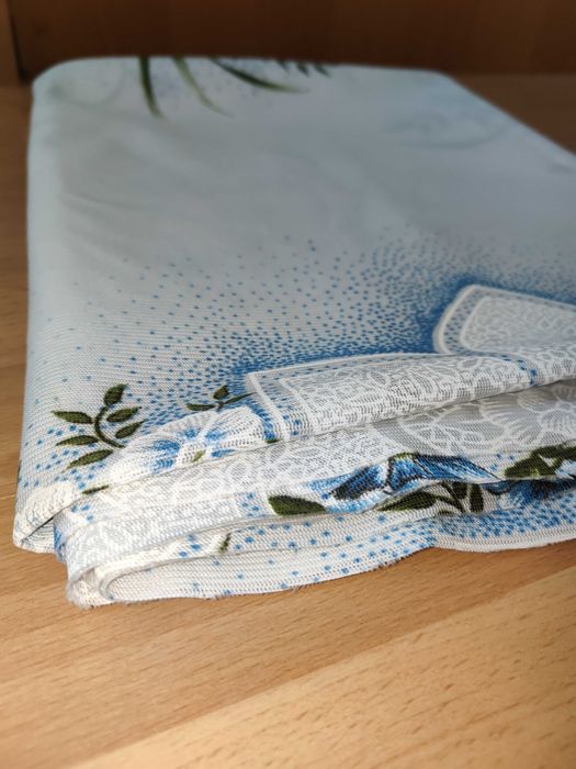 Ткань отрез текстиль полотно цветочный декор